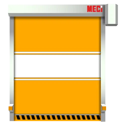 Cửa cuốn nhanh PVC MECI Mô hình 3D Cửa cuốn nhanh PVC MECI